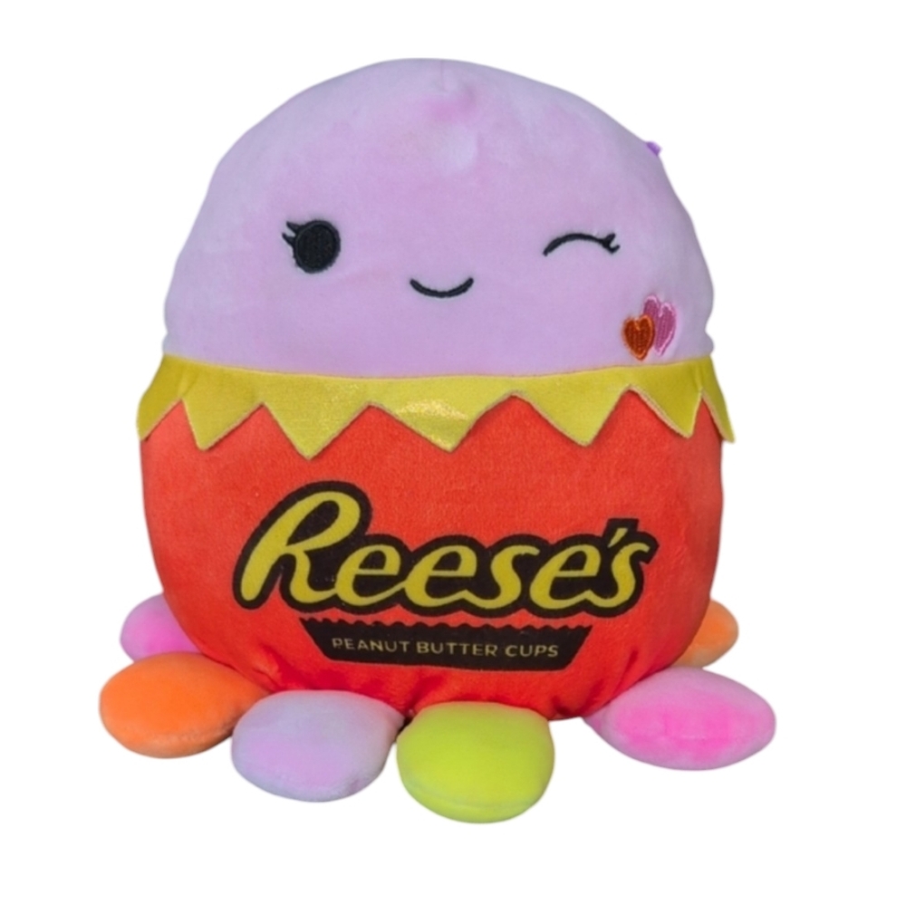 Squishmallow Jeanne Octopus Reese’s Peanut Butter Cup Plush